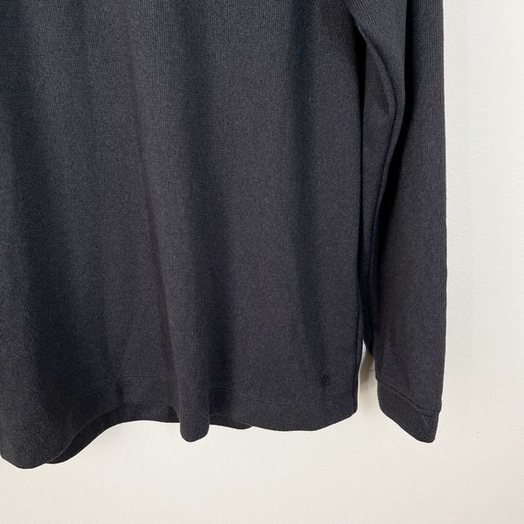 Rhone Peloton Commuter 1/4 Zip Mens Size XL Sweater Pullover Black Gray - Picture 2 of 10
